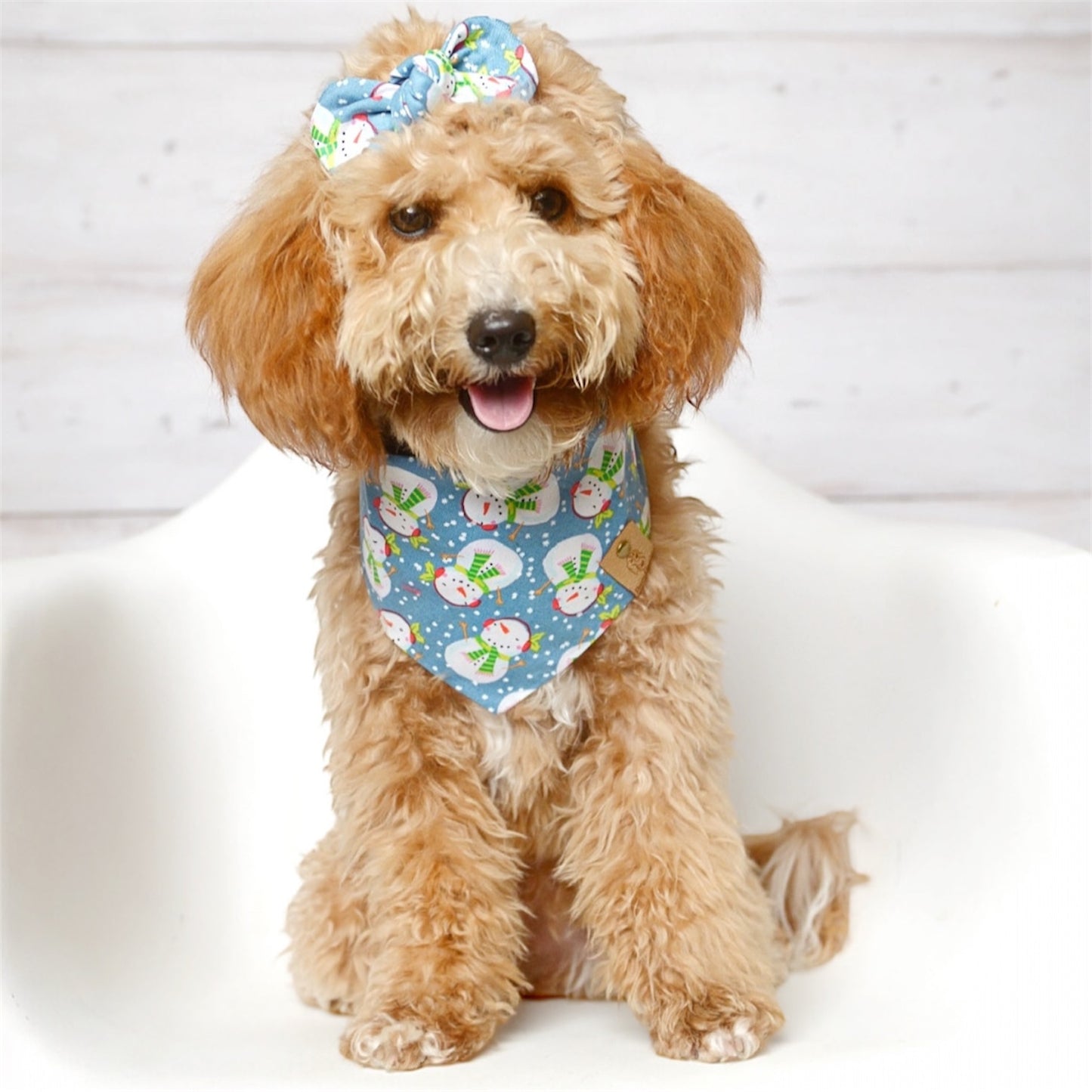 Snowman Dog Bandana