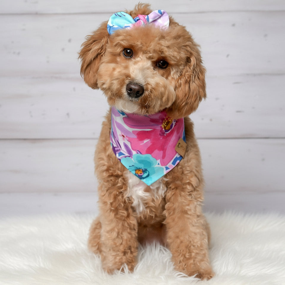 Tropical Florals Dog Bandana