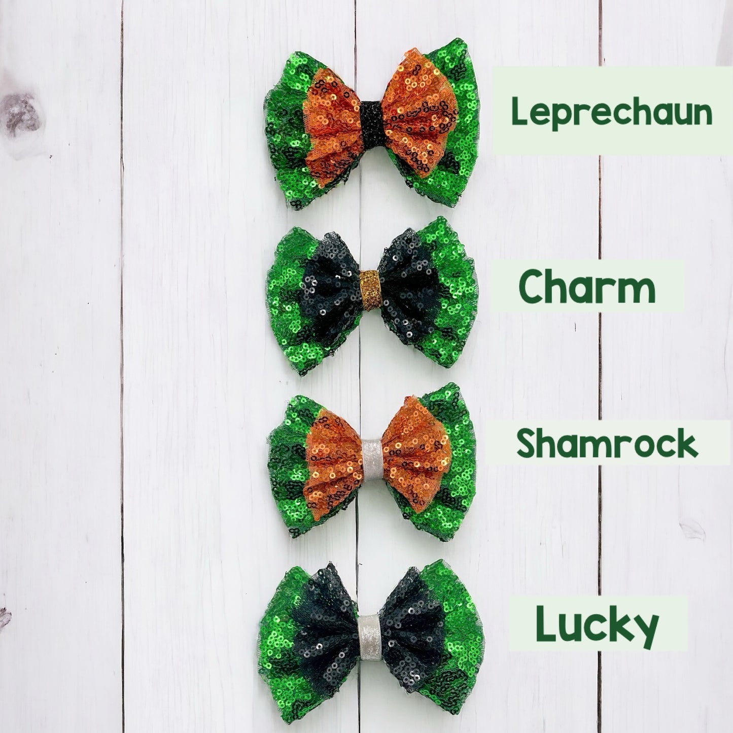 St. Patrick's Pet Accessories - Hair Bows