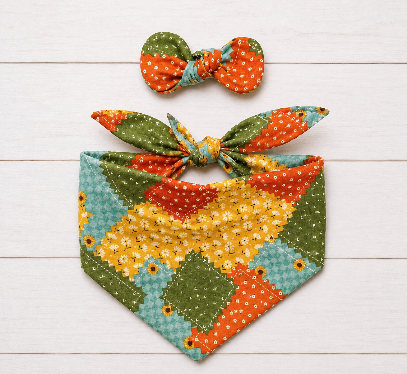 Fall Patch Dog Bandana