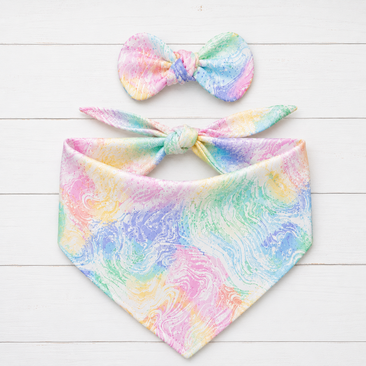 Watercolor Dog Bandana