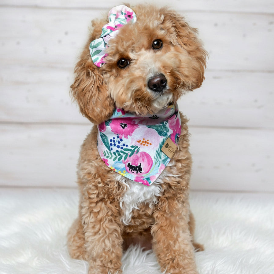 Floral Bali Dog Bandana
