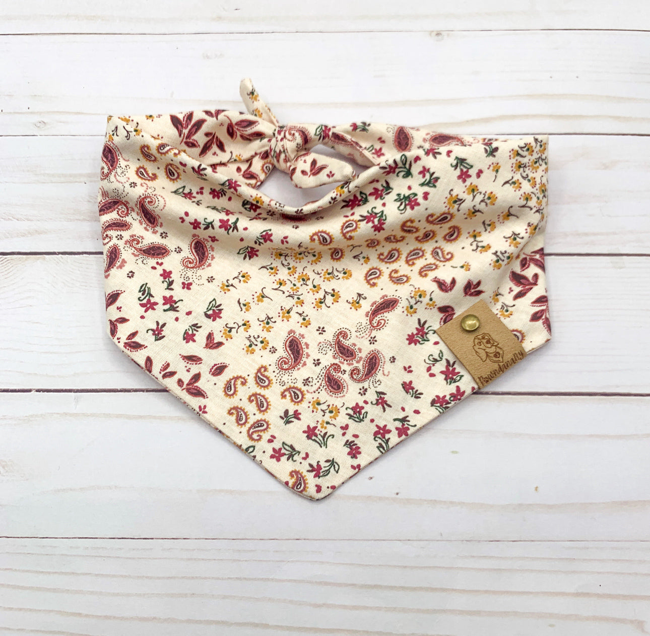 Paisley & Floral Dog Bandana