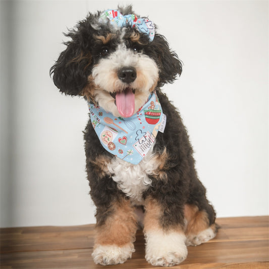 Barking for Santa Dog Bandana