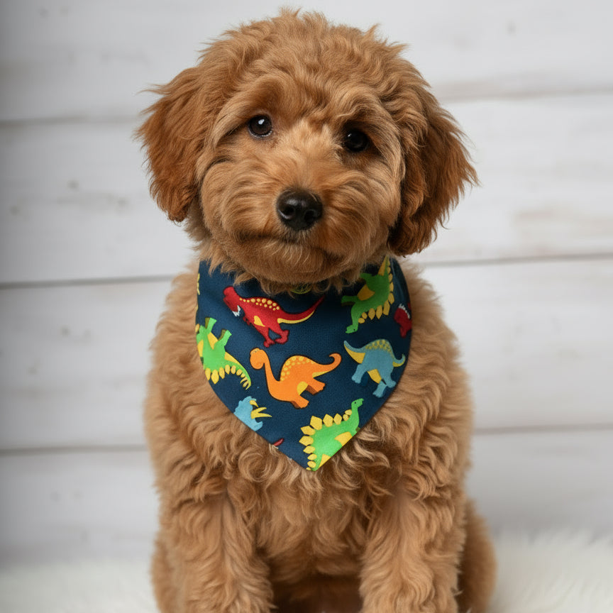 Dinosaur Dog Bandana