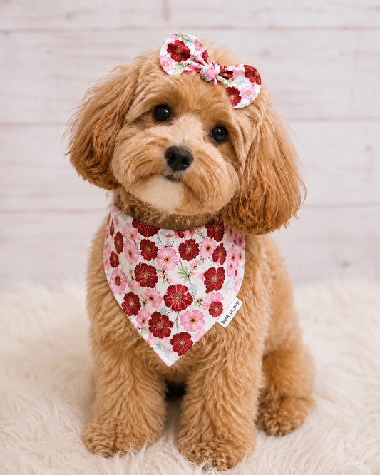 Fall Floral Dog Bandana