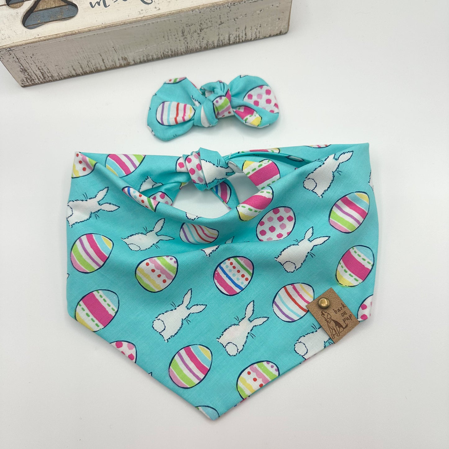 Easter Bunny Dog Bandana