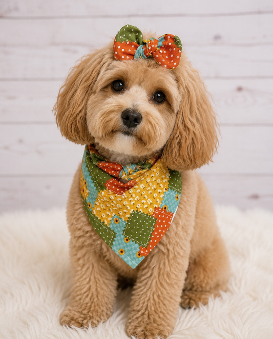 Fall Patch Dog Bandana