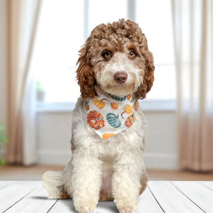 Pumpkin Harvest Dog Bandana