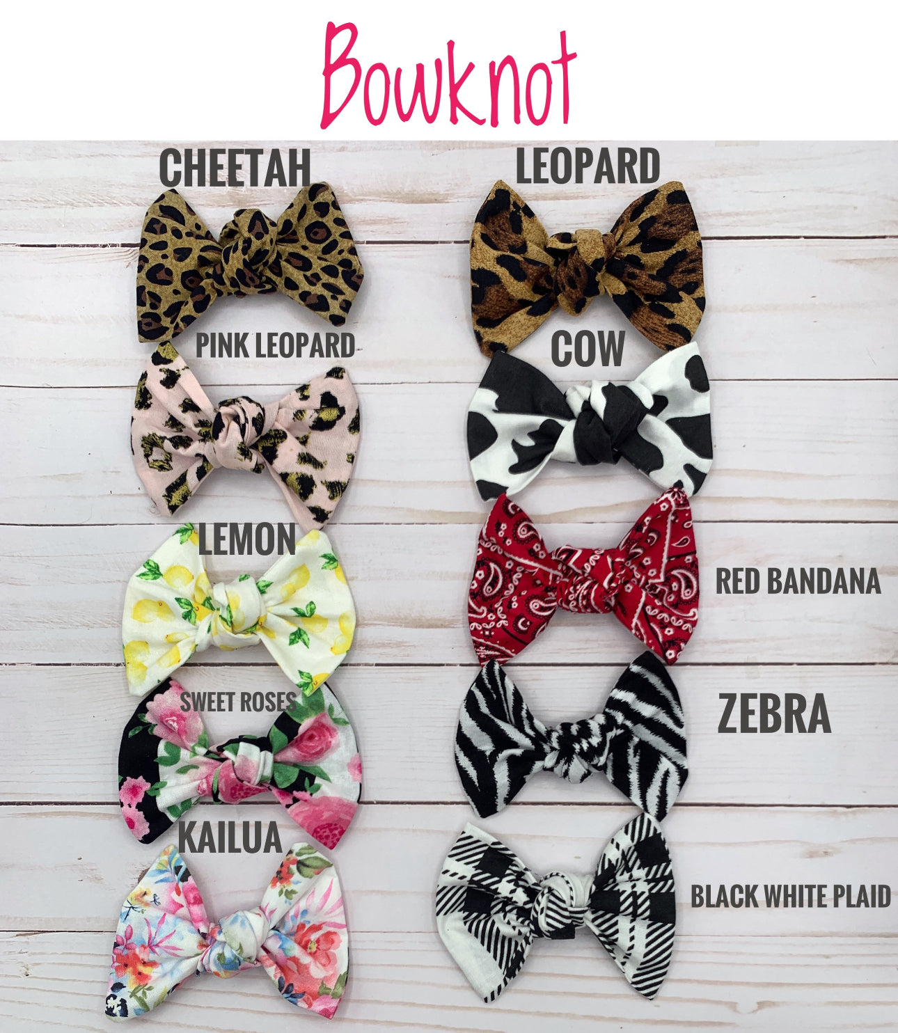 Classic Dog Hair Bows