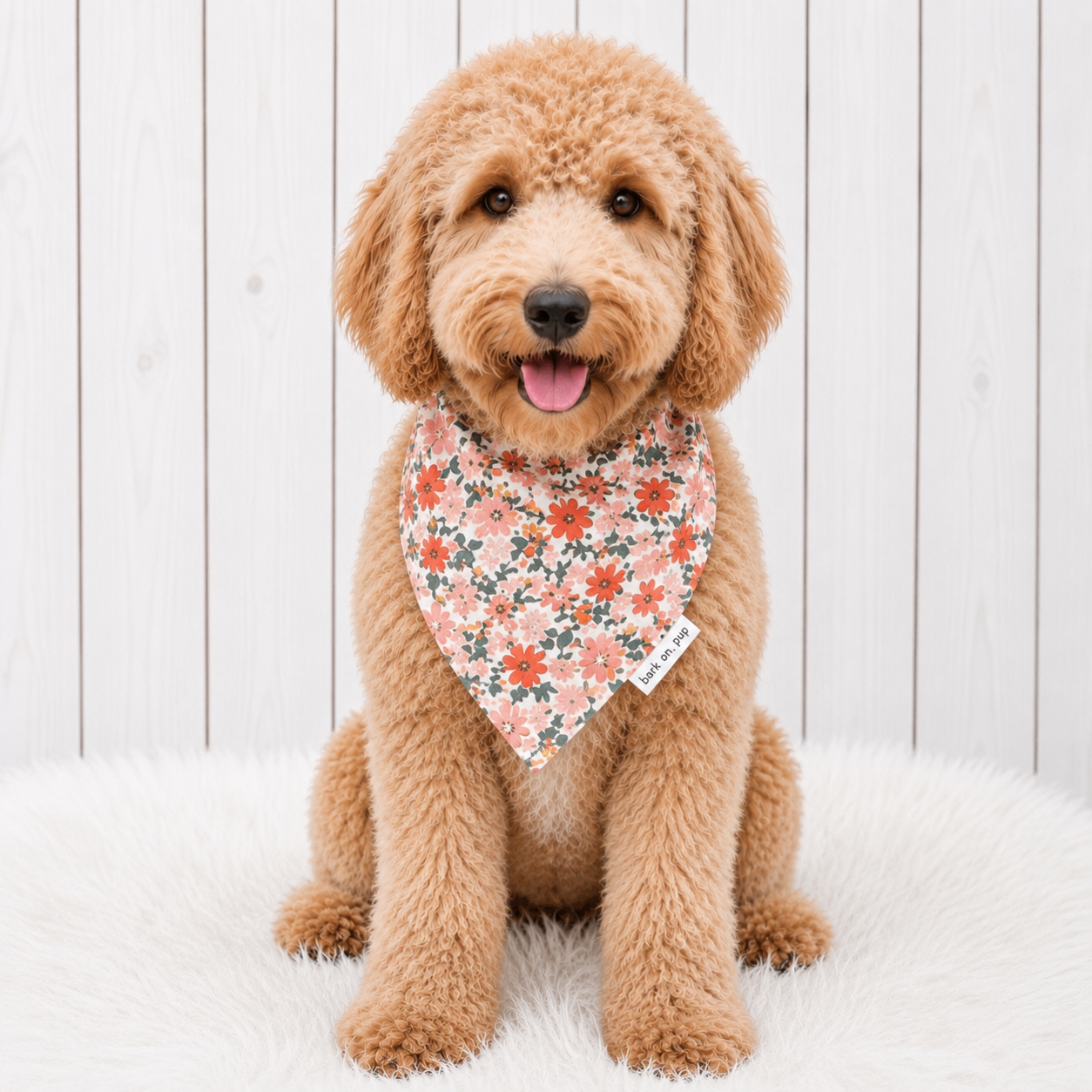 Cottage Floral Dog Bandana