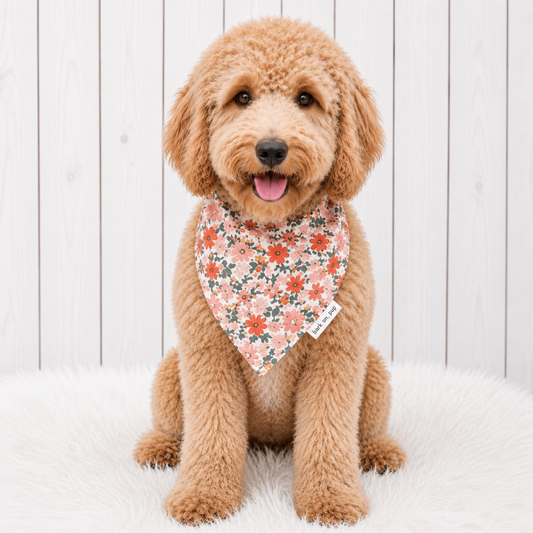 Cottage Floral Dog Bandana
