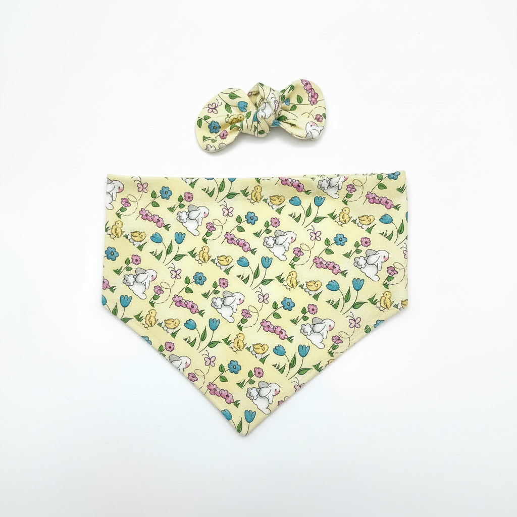 Easter Bunny Dog Bandana