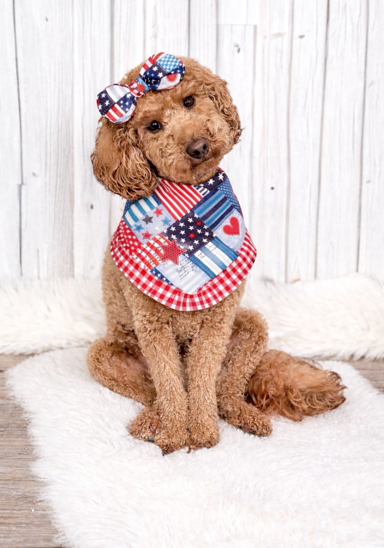 Patriotic Dog Bandana