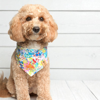 Color Splash Dog Bandana