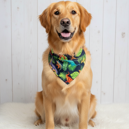Dinosaurs Dog Bandana