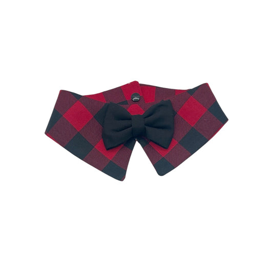 Red Buffalo Dog Tuxedo Bow Tie