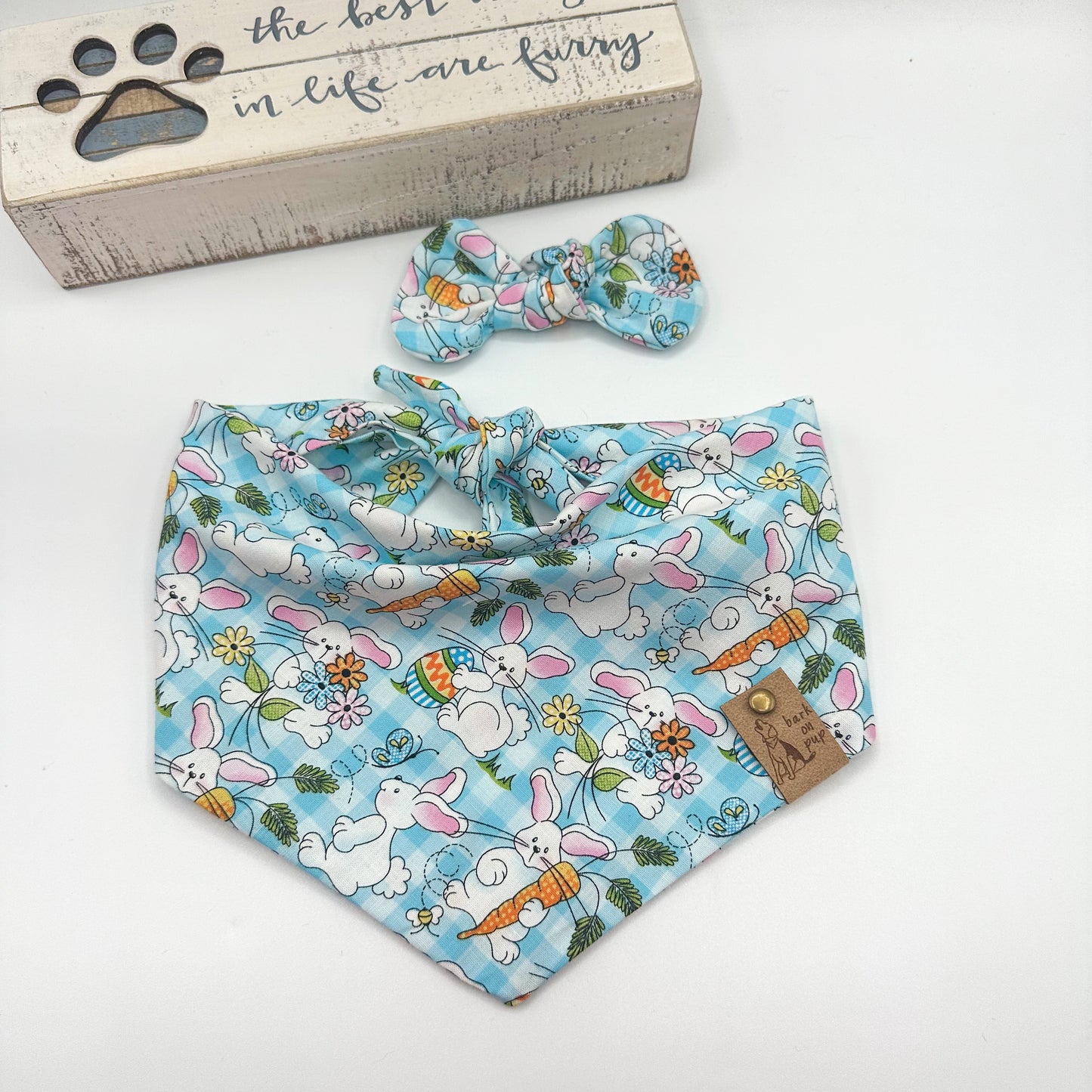 Easter Bunny Dog Bandana