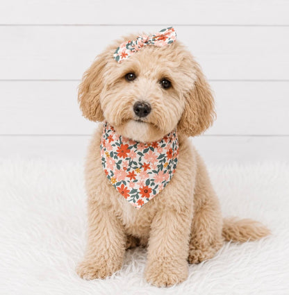 Cottage Floral Dog Bandana