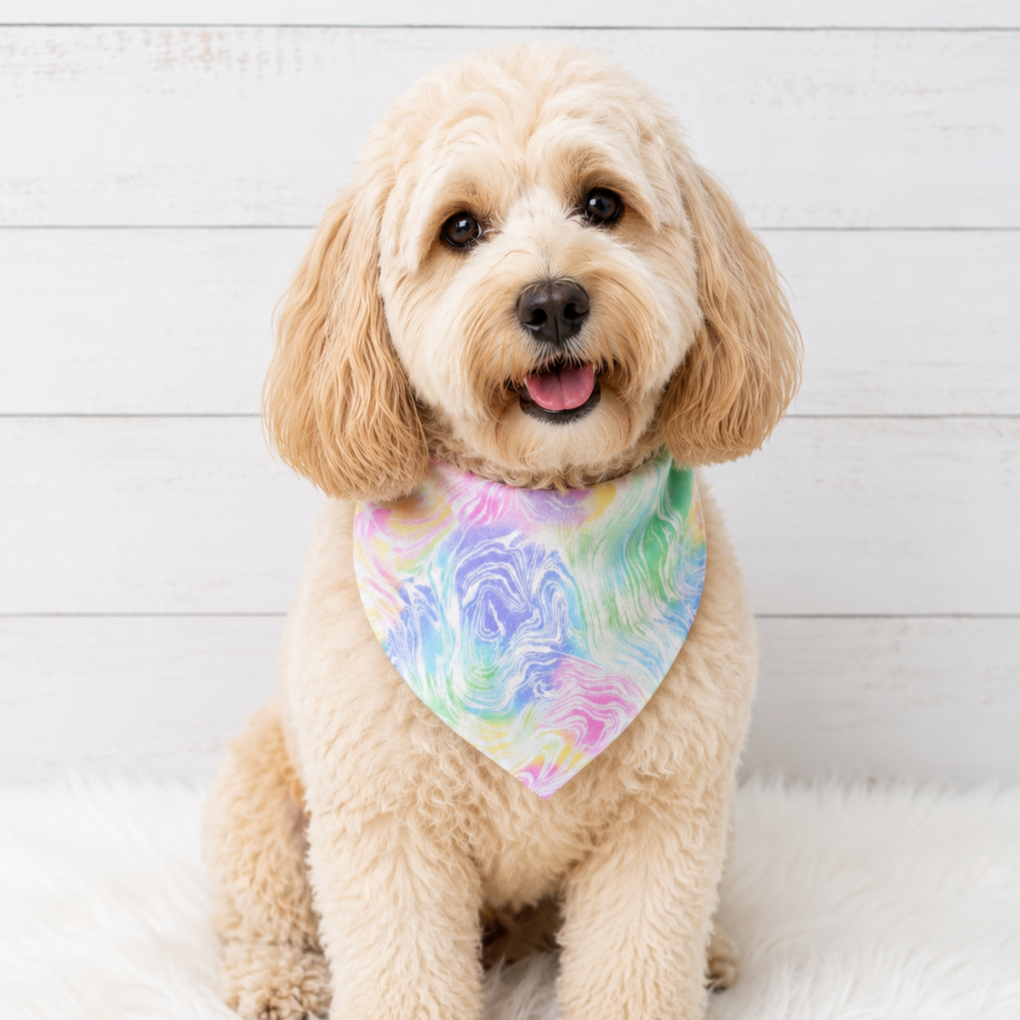 Watercolor Dog Bandana