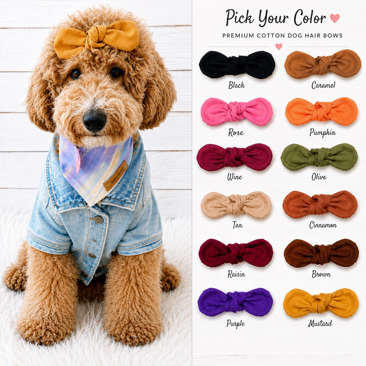Classic Dog Hair Bows