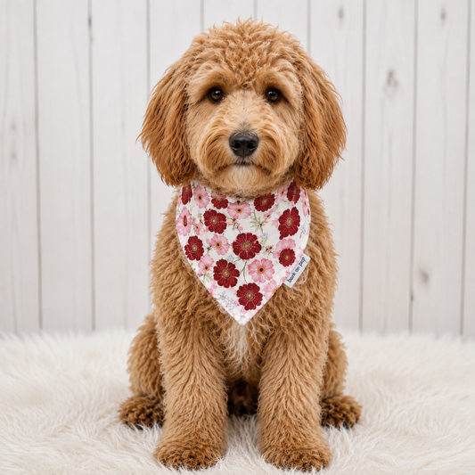 Fall Floral Dog Bandana