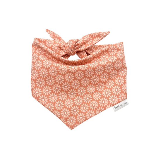 Peach Blossom Dog Bandana