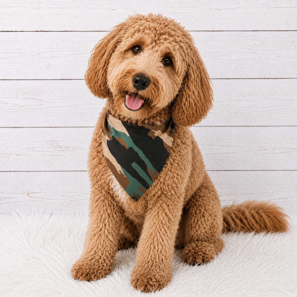 Camo Dog Bandana