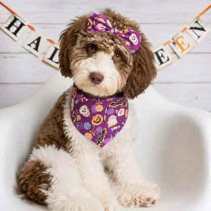 Halloween Cookie Treat Dog Bandana