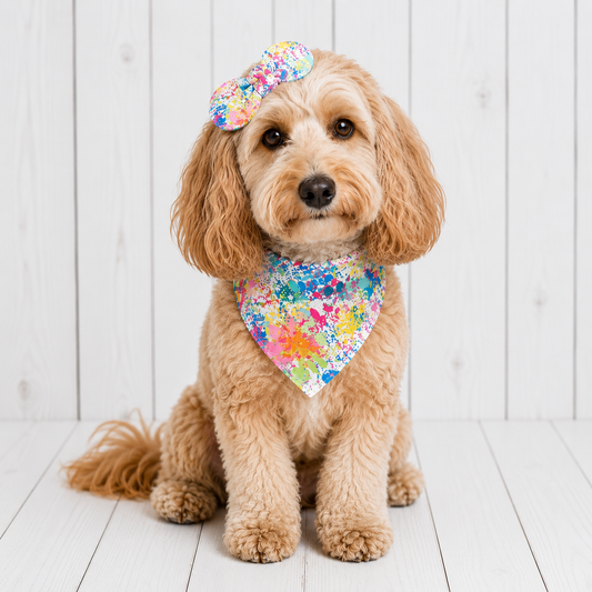Color Splash Dog Bandana