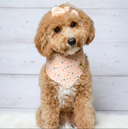 Peachy Paws Dog Bandana
