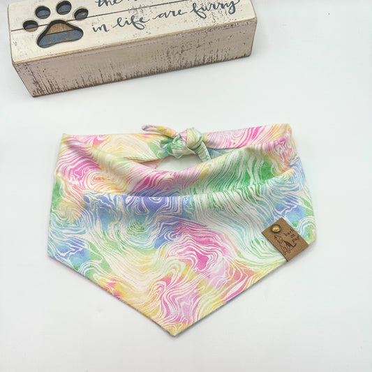 Easter Watercolor Dog Bandana