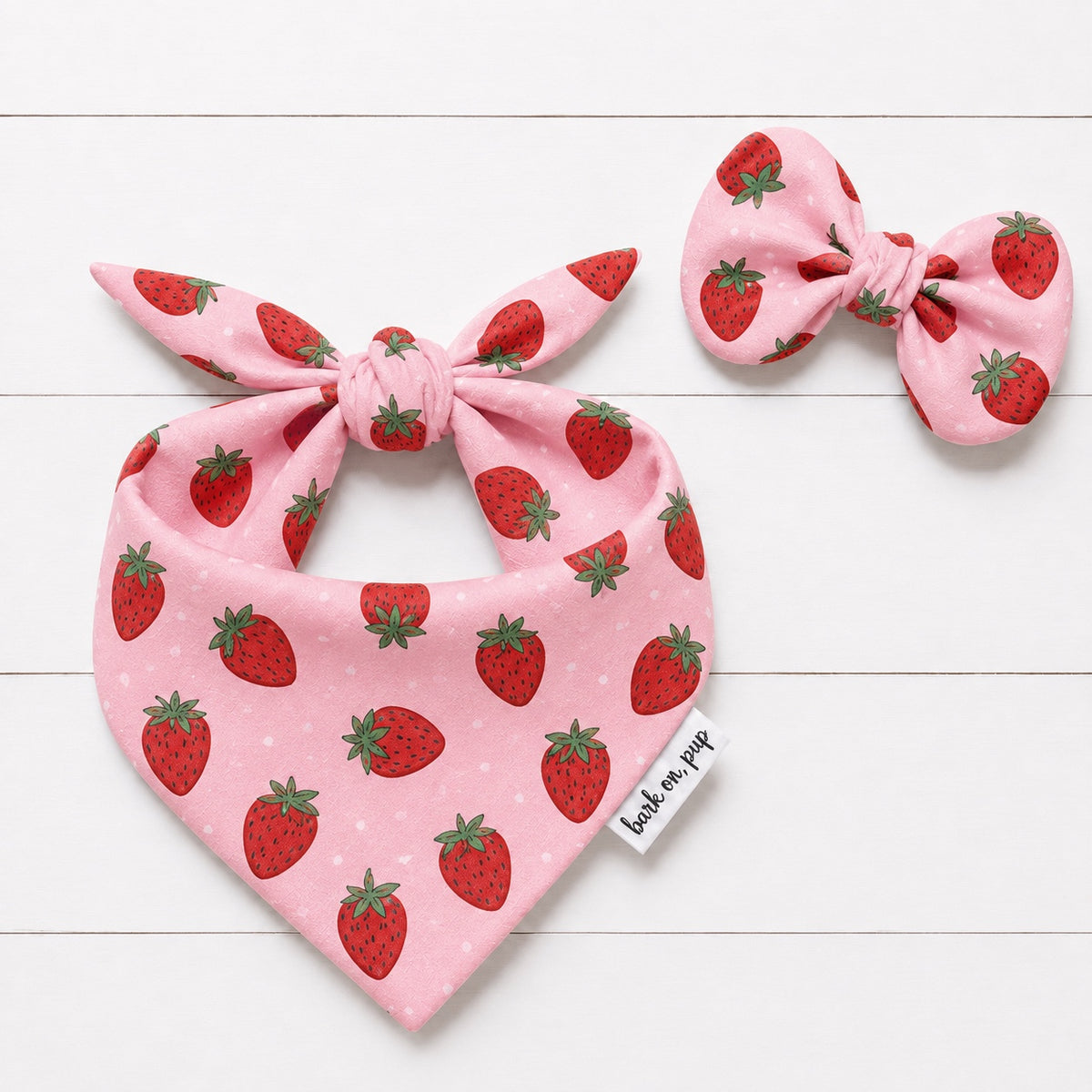 Strawberry Dog Bandana