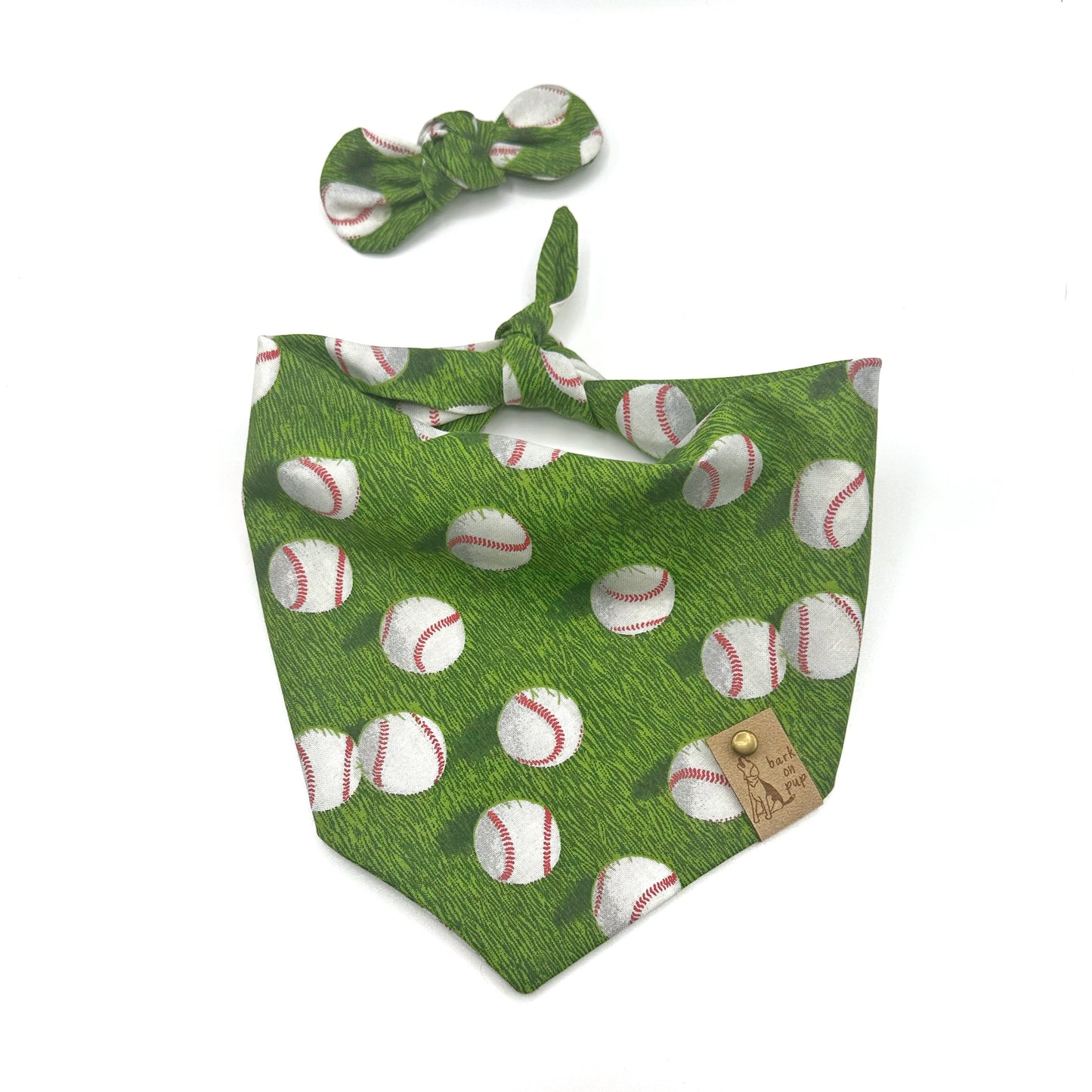 Baseball Dog Bandana