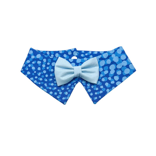 Blue Dog Tuxedo Collar for Boys