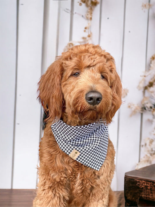 Houndstooth Dog Bandana