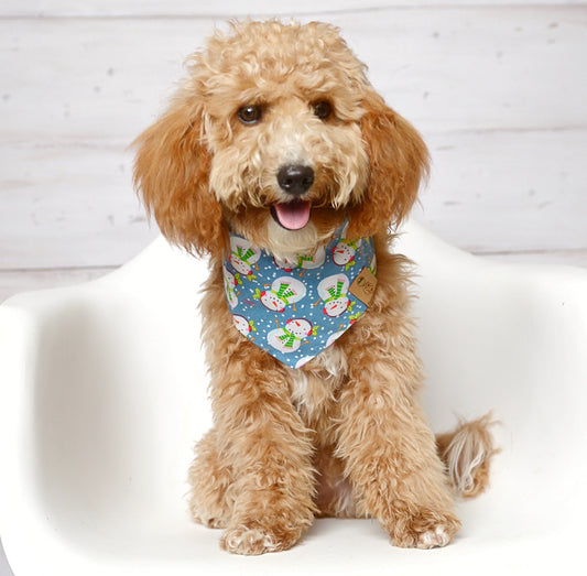 Snowman Dog Bandana