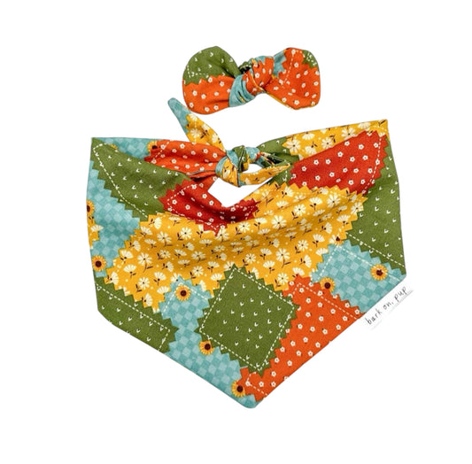 Fall Patch Dog Bandana