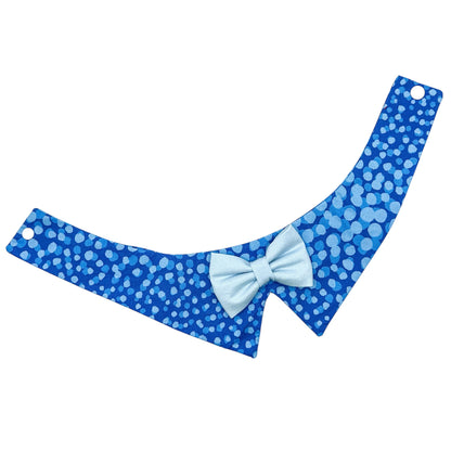 Blue Dog Tuxedo Collar for Boys