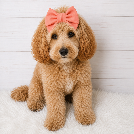 Pinwheel Dog Hair Bows