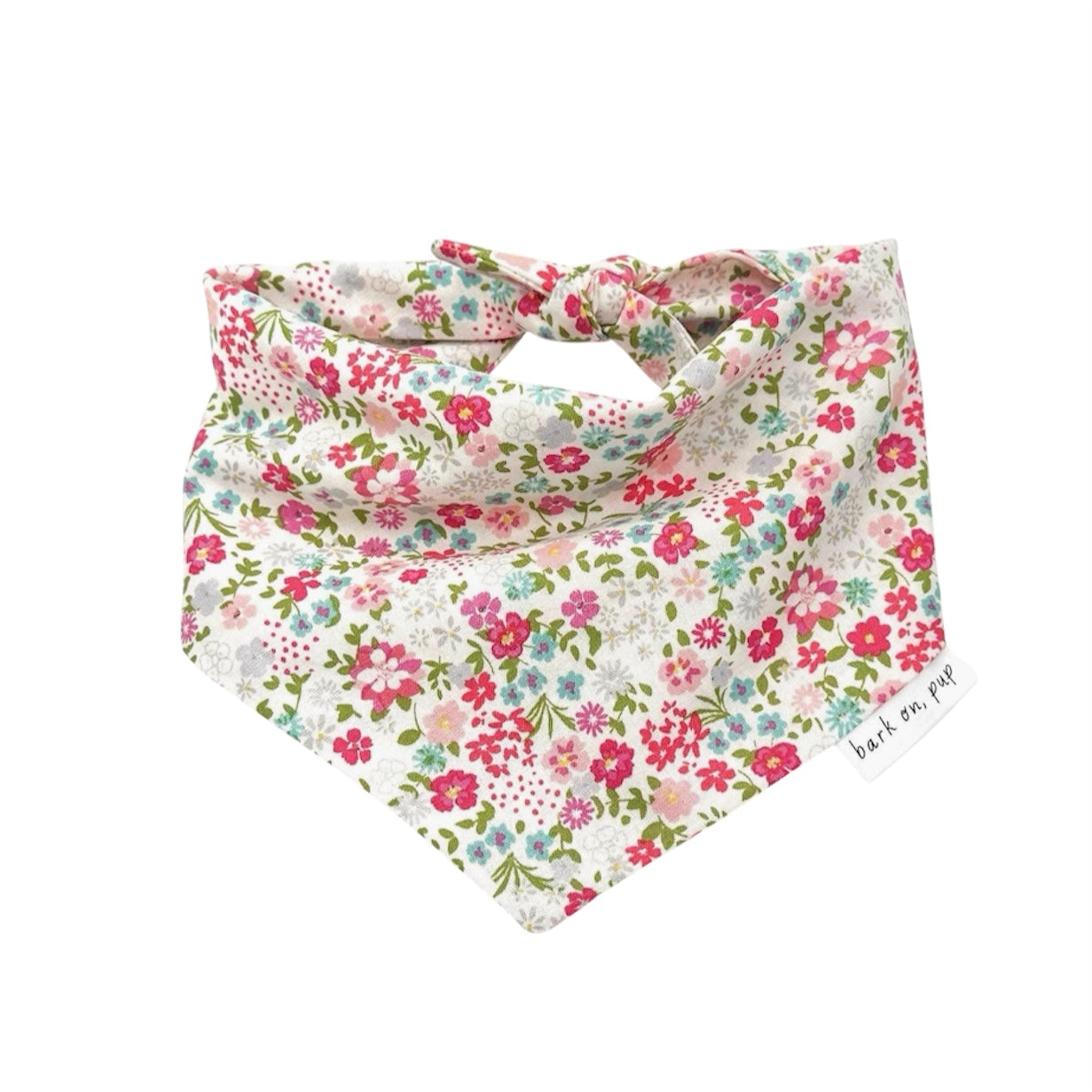Pretty Floral Dog Bandana