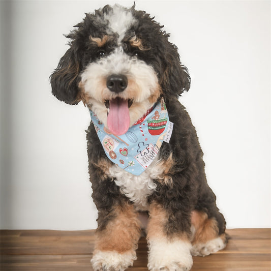 Barking for Santa Dog Bandana