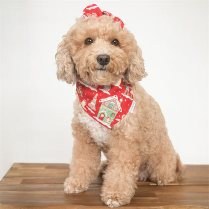 Gingerbread Lane Dog Bandana