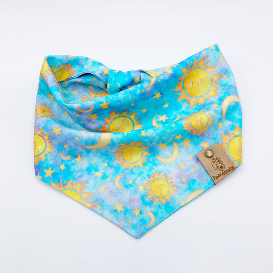 Sun & Moon Dog Bandana