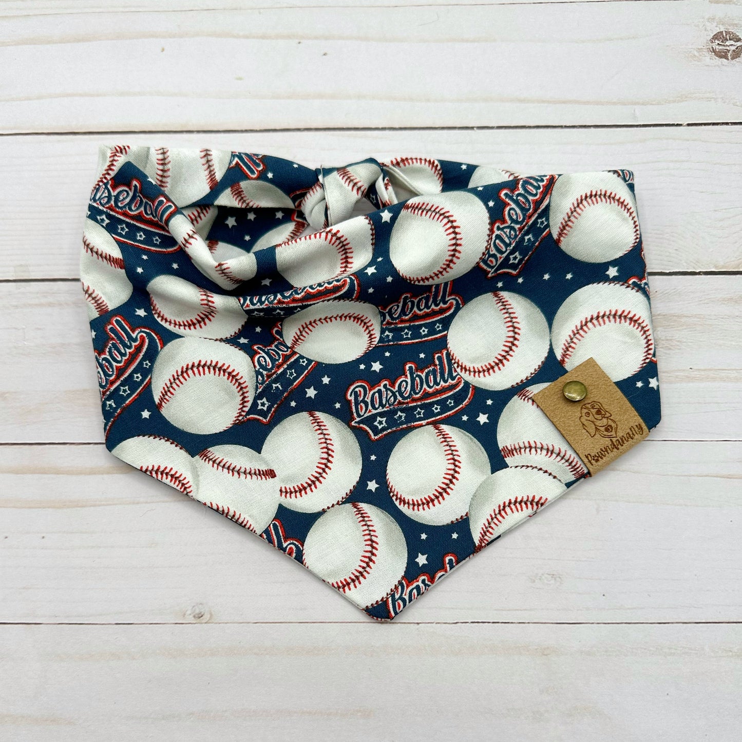 Baseball Dog Bandana