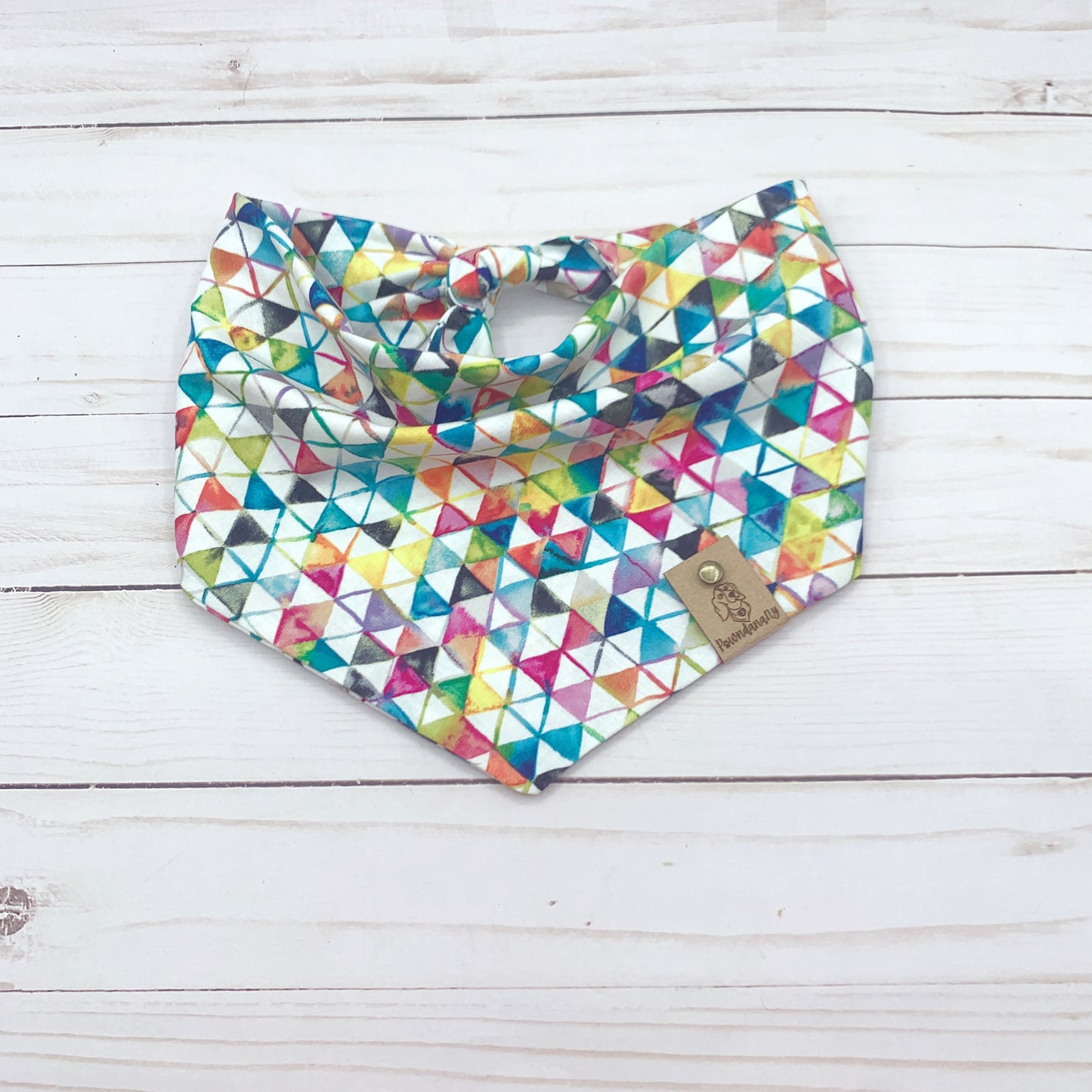 Kool Triangles Dog Bandana