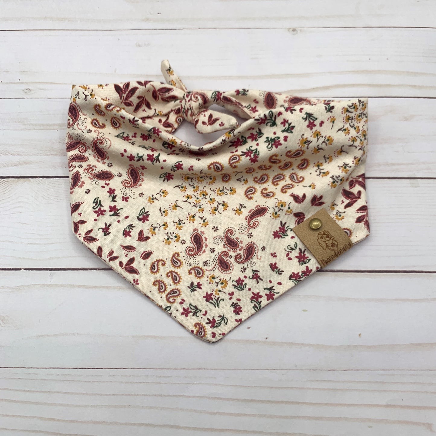 Paisley & Floral Dog Bandana