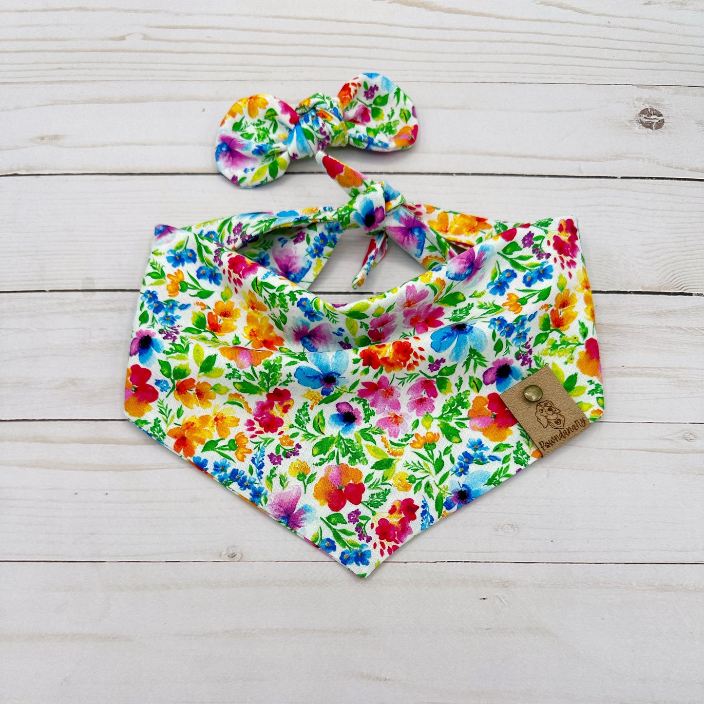 Floral Dog Bandana