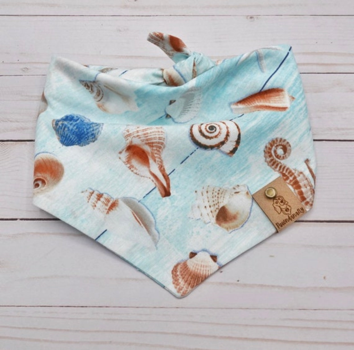 Seashells Dog Bandana