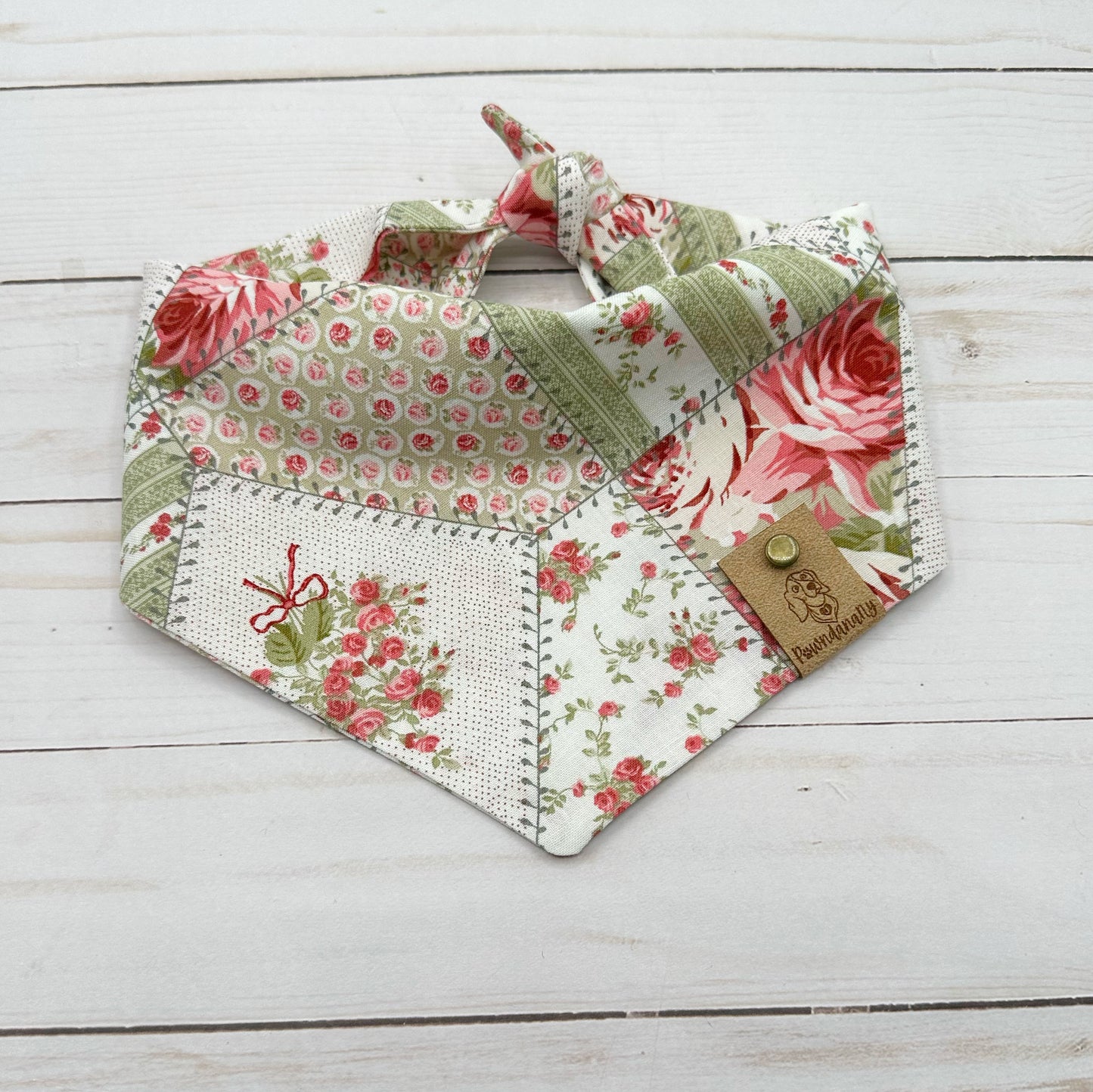 Sage Patch Dog Bandana